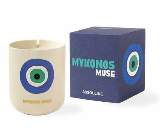 Assouline Mykonos Muse Candle