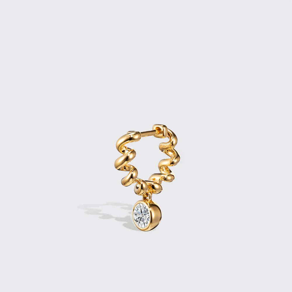 Boochier Diamond Sink Drop Earrings