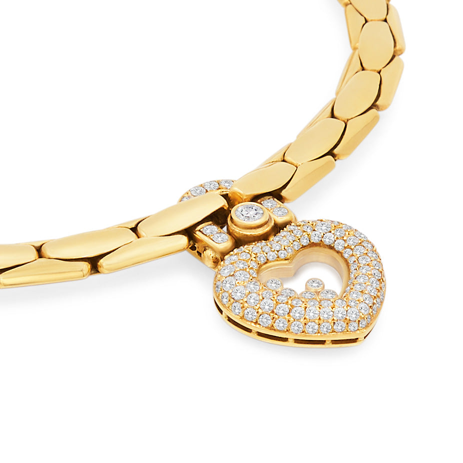 Chopard Vintage Happy Hearts Necklace