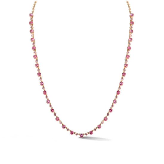 Load image into Gallery viewer, Jemma Wynne Prive Luxe Magenta Sapphire Choker
