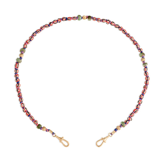 Marie Lichtenberg Mauli Ghana Beads - 35cm