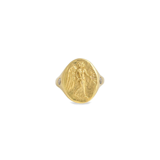 Christina Alexiou Niki Signet Ring