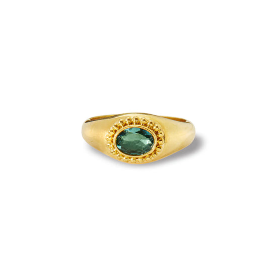 Christina Alexiou Electra Ring Blue Tourmaline