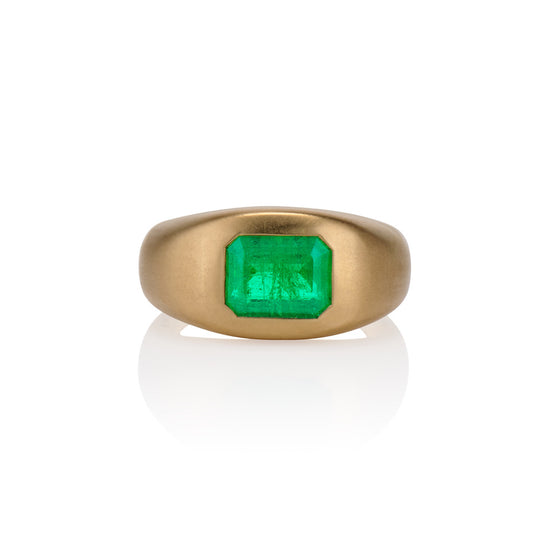 The One I Love Muzo Emerald Pinky Ring