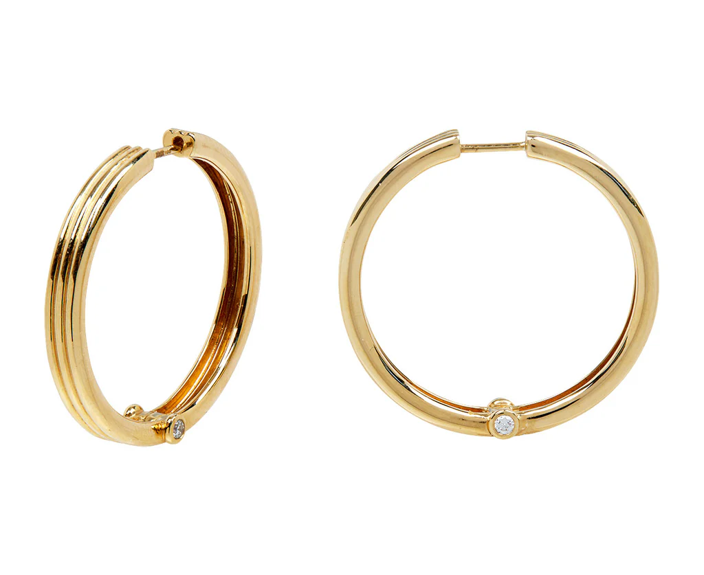 Beck Jewels Scuba Trio Hoops