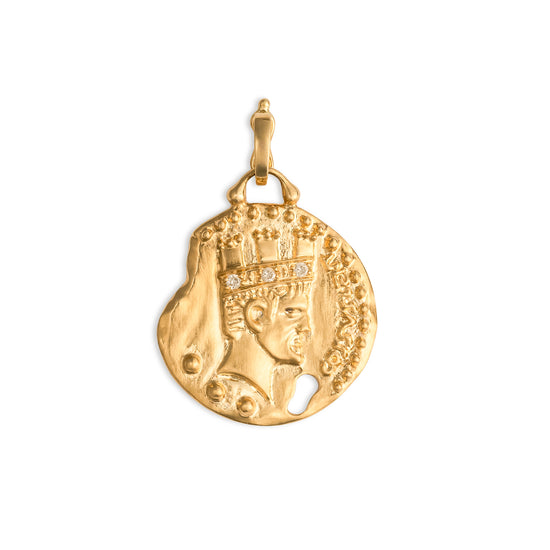 Emily Weld Collins Naval Crown Coin Charm