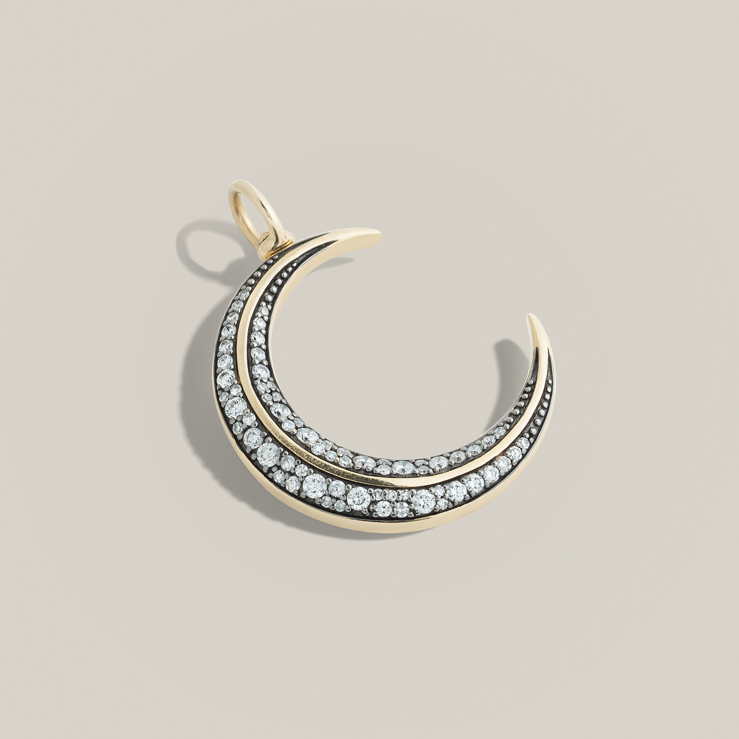 Lucy Delius Crescent Moon Pendant