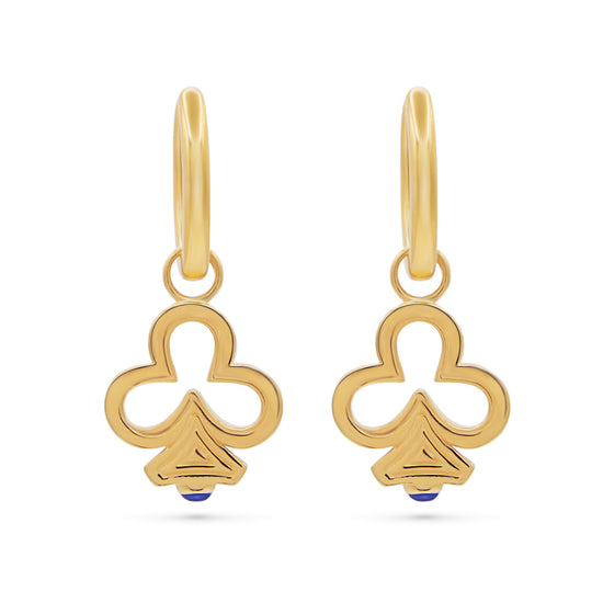 Marie Lichtenberg Baby Charm Clover Earring