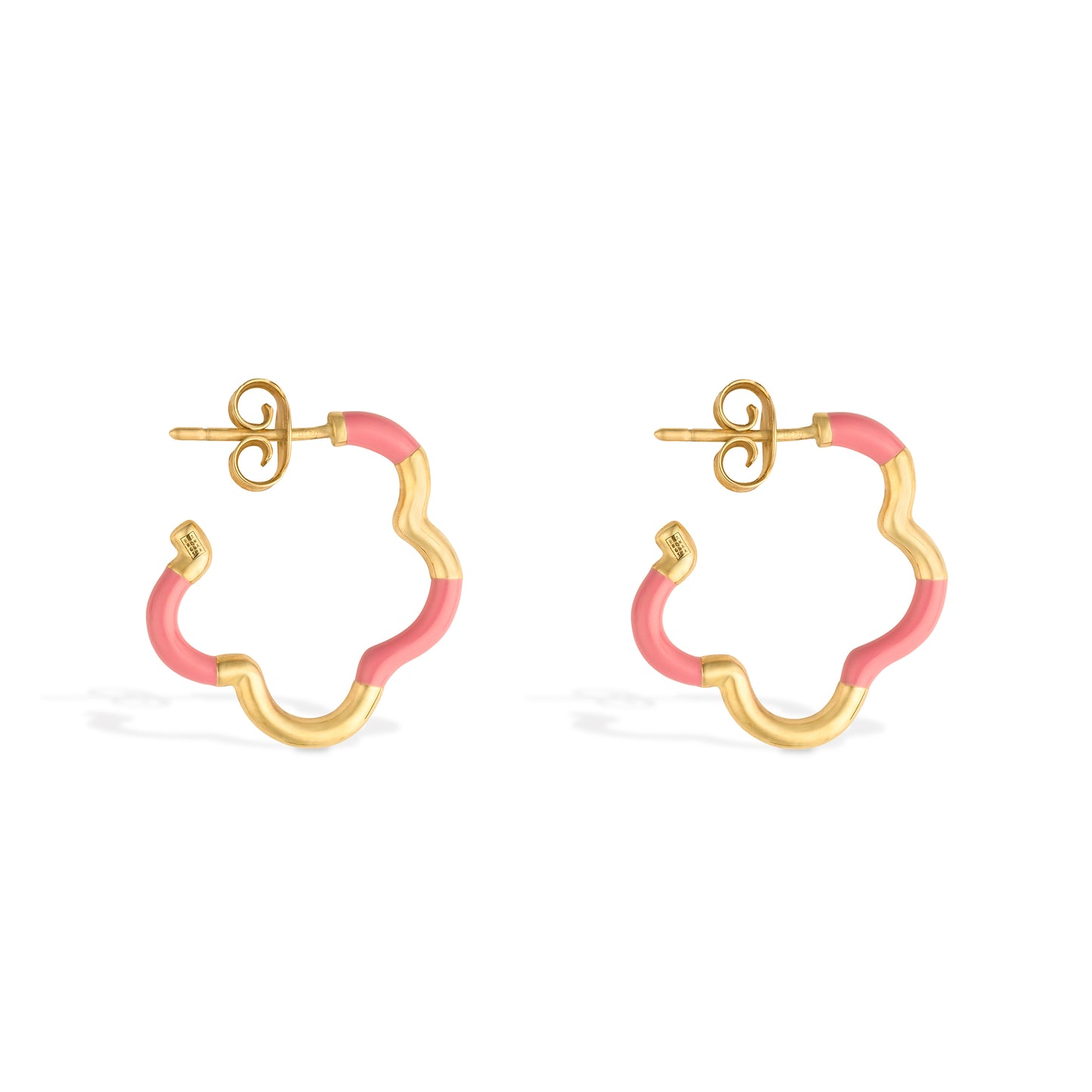Bea Bongiasca Wow Mini Bubblegum Pink Earrings