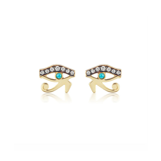 Sorellina Eye of Horus Studs