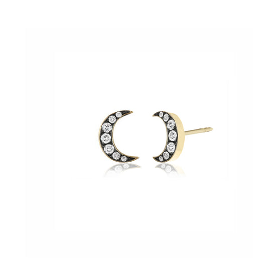 Sorellina Moon Studs