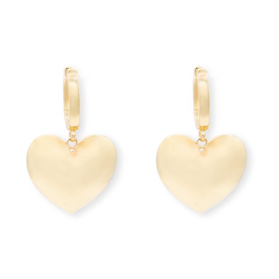 Lauren Rubinski Paulette Baby Heart Earrings