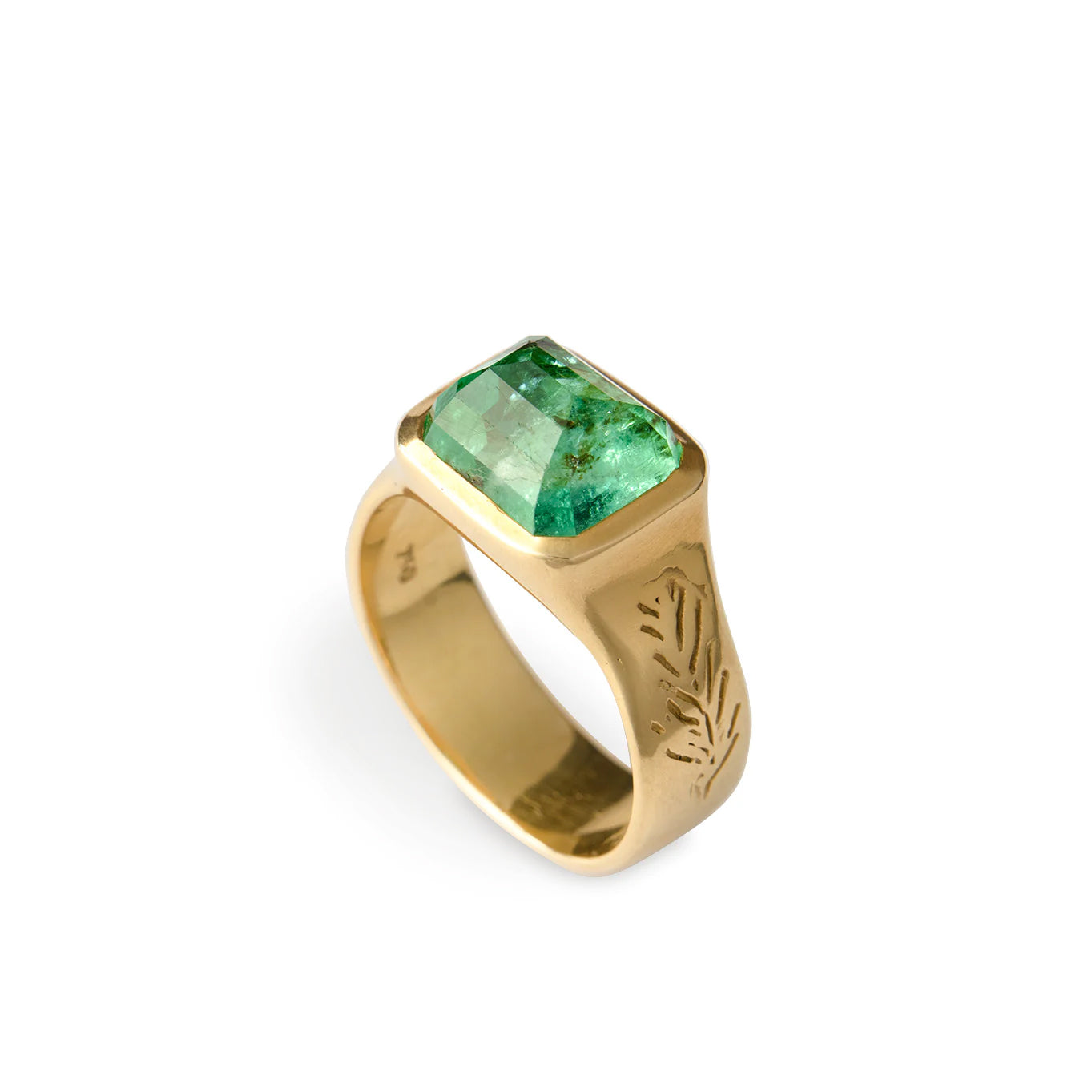 Christina Alexiou Retold Emerald Ring