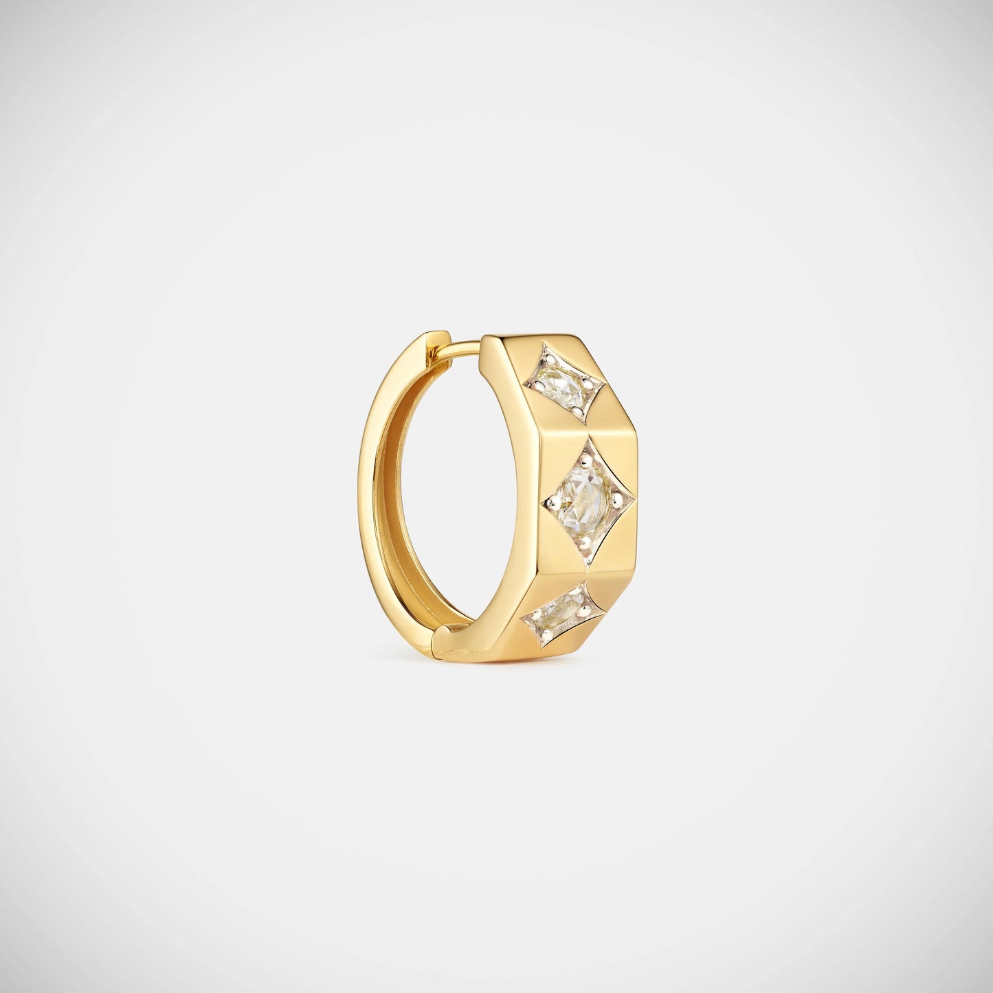 Marie Lichtenberg Ecrou Earrings - Medium