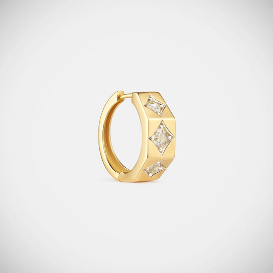 Marie Lichtenberg Ecrou Earrings - Medium