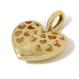 Lauren Rubinski Gold Heart Charm