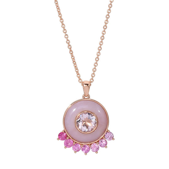 Emily P Wheeler Anna Necklace - Pink