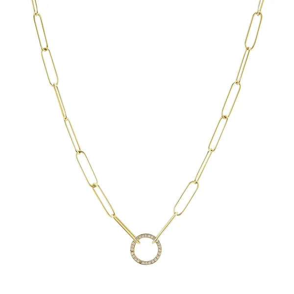 Load image into Gallery viewer, Jenna Blake Charm Chain with Diamond Clasp
