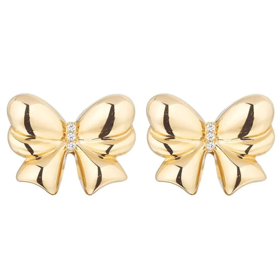 Load image into Gallery viewer, Mason &amp;amp; Books Evie Bow Studs
