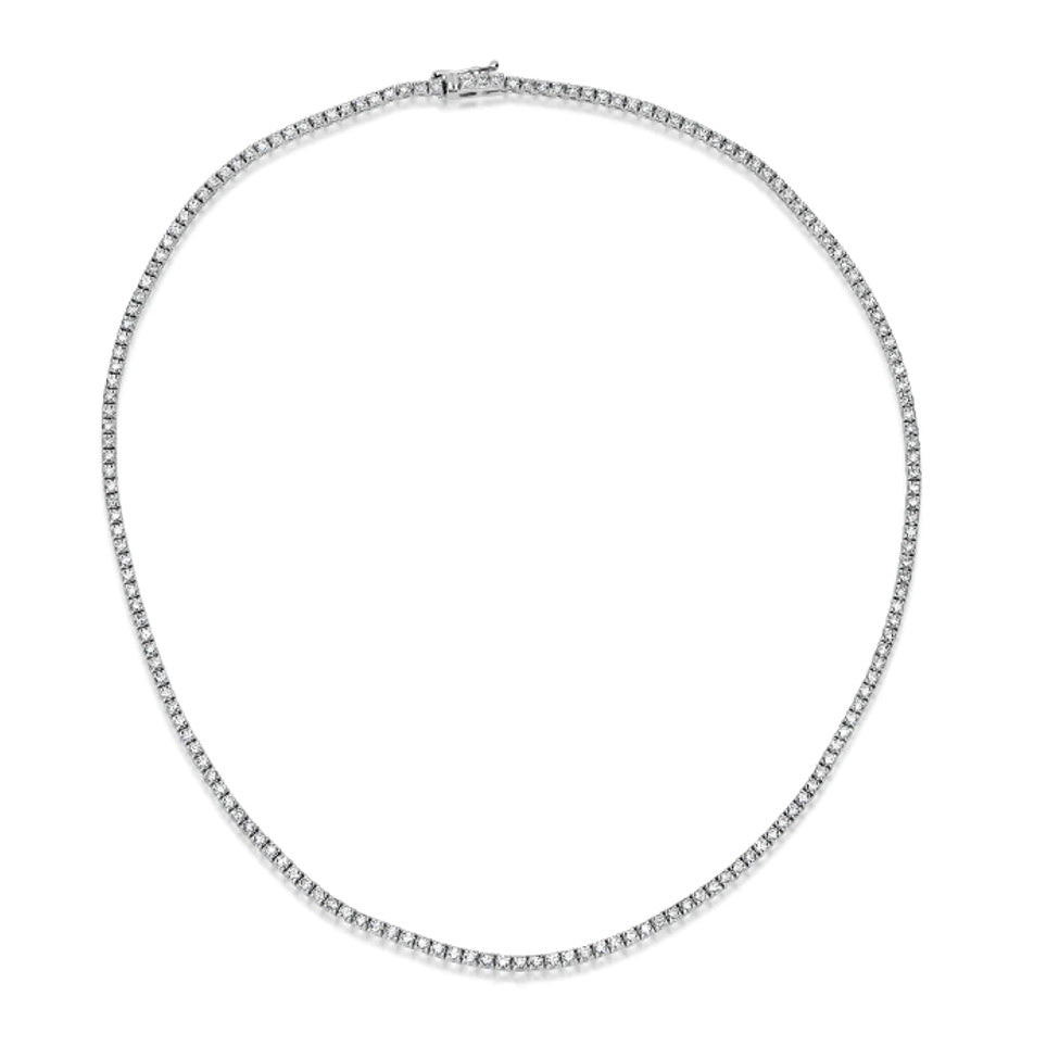 Meira T Diamond Tennis Necklace - 5.75ct