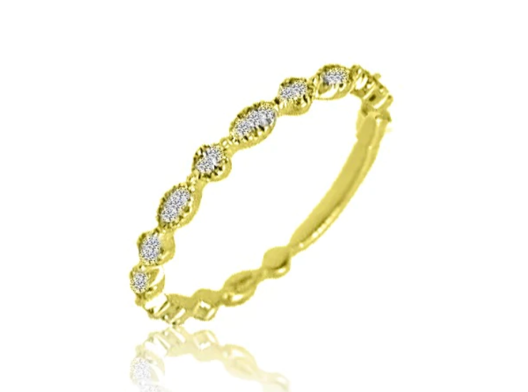 Meira T Yellow Gold & Diamond Ring