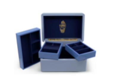 Load image into Gallery viewer, Trove Mini Trunk Jewelry Box
