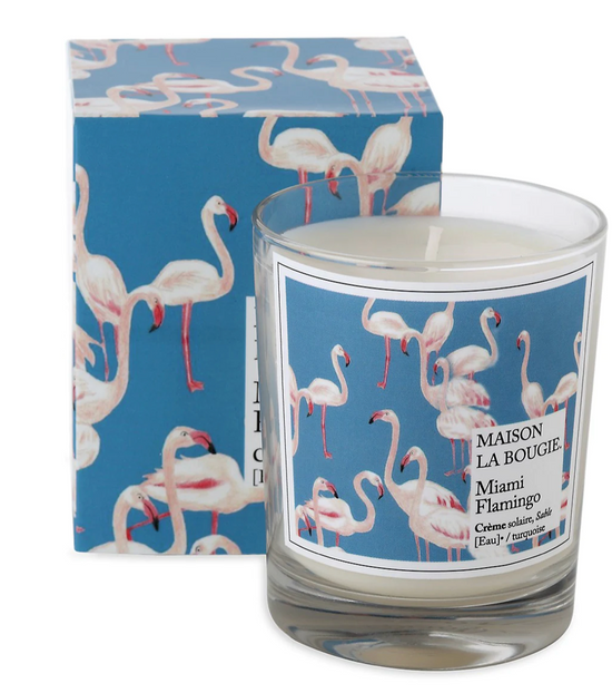 Maison La Bougie Candle - Miami Flamingo