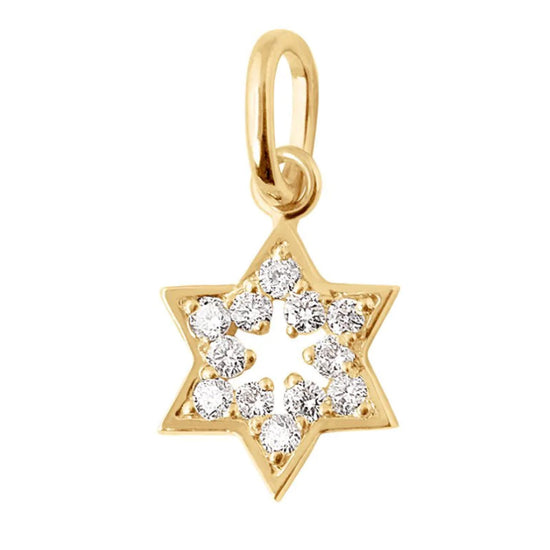 Gigi Clozeau Star of David Diamond Pendant