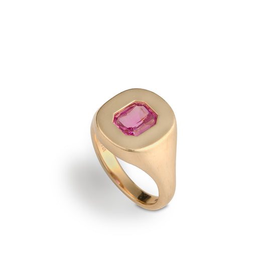 Load image into Gallery viewer, The One I Love NYC Tourmaline Ring Raspberry
