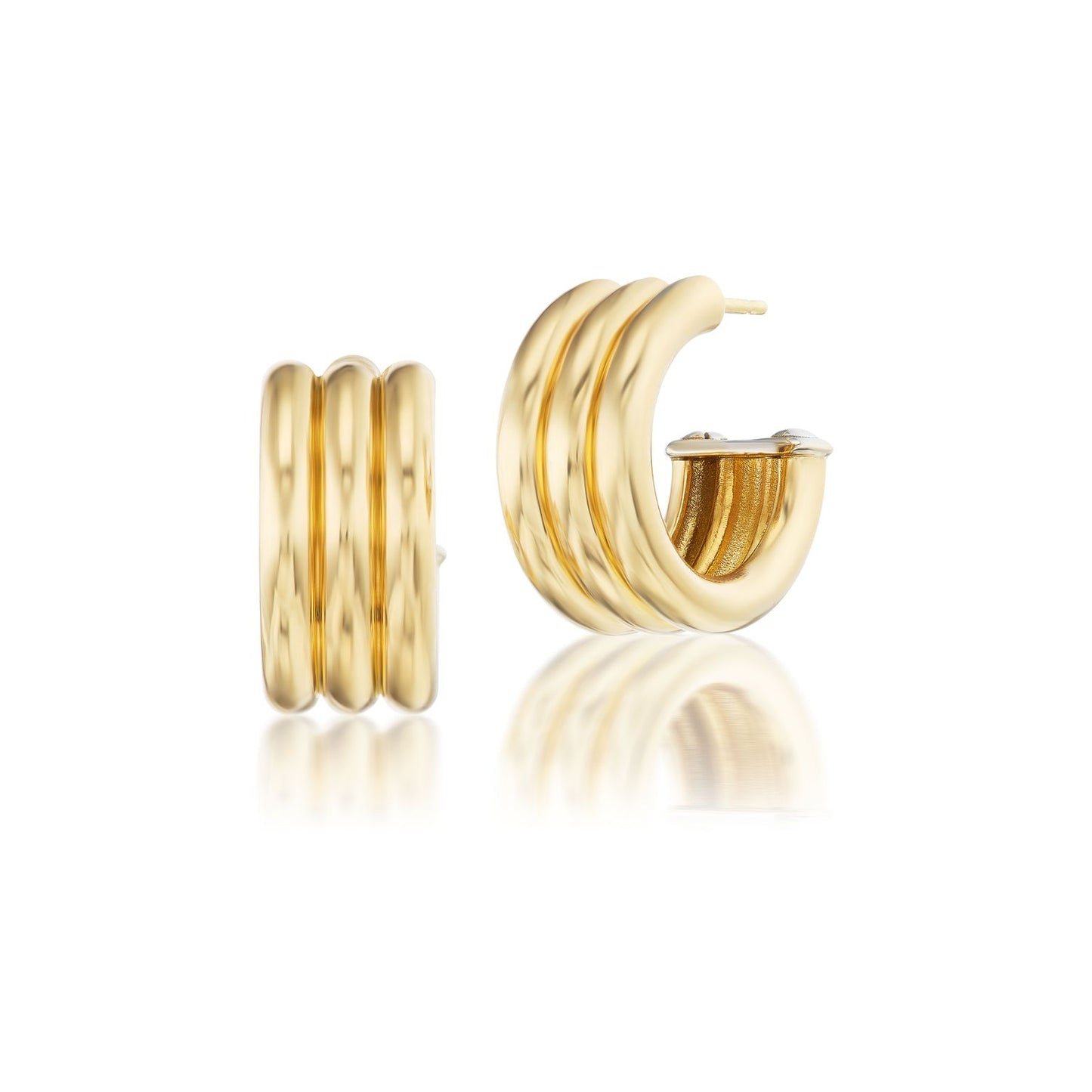Load image into Gallery viewer, Beck Jewels Ola Trio Hoops
