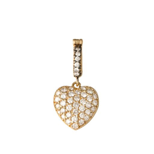 Joanna Dahdah Gold Diamond Heart Pendant